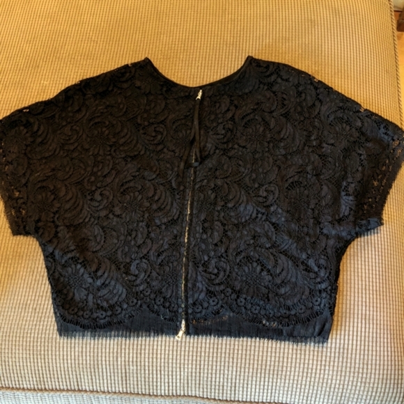 New! ADAM LIPPES Lace Cropped Top - Picture 10 of 10